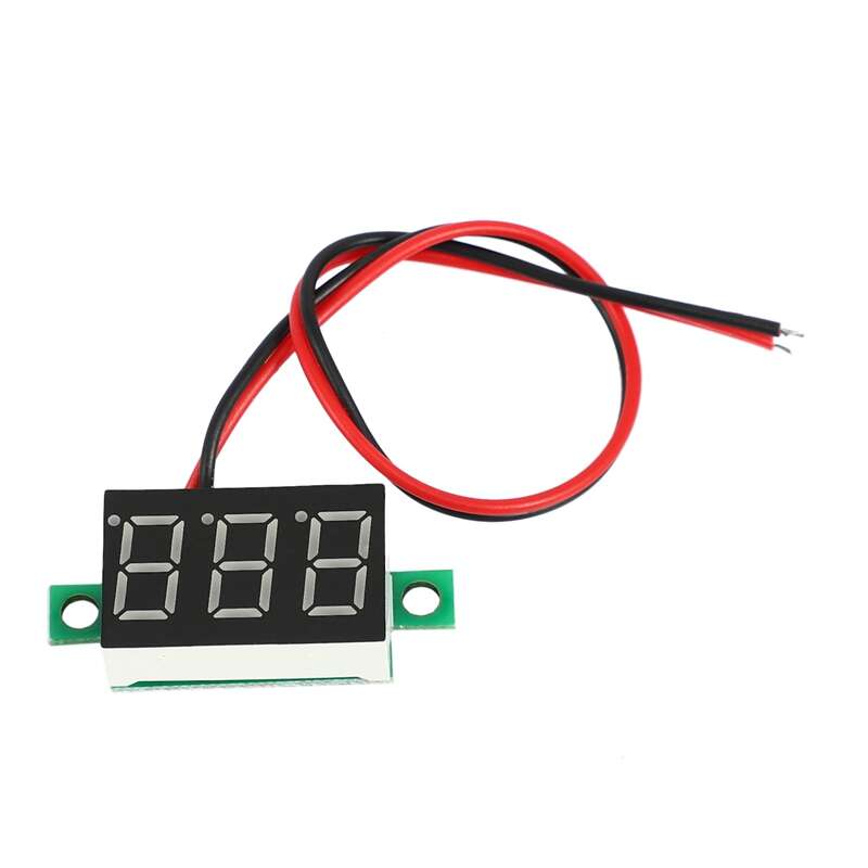 Digital Voltmeter Red Display 0.36 Inch 4.5-30VDC Module (2 Wire)