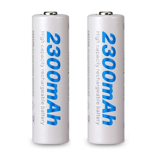 BESTON Rechargeable Battery AA 2300mAh 1.2V (2 Pcs)